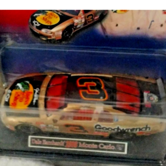 🆕Winners Circle 1/43 Die Cast Dale EARNHARDT 1998 MONTE CARLO Gold BASS P… - Picture 4 of 10